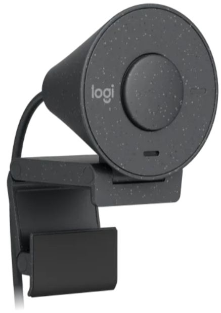 Logitech Brio 300 USB-C Webcam with Privacy Shutter