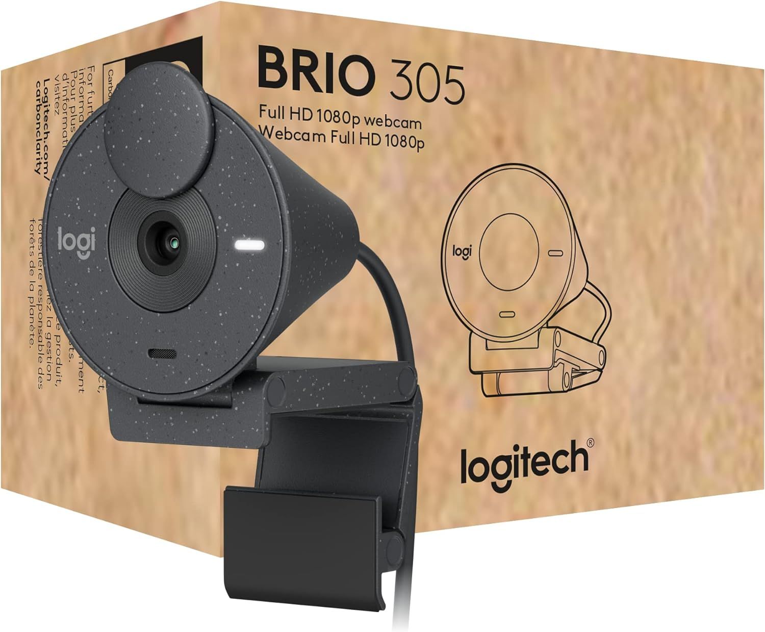 Logitech Brio 305 Full HD Webcam