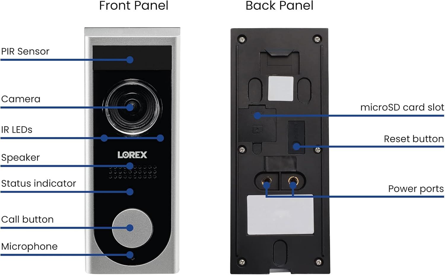 Lorex 1080p Wi-Fi Video Doorbell
