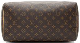Louis Vuitton Monogram Canvas Speedy 35 Satchel