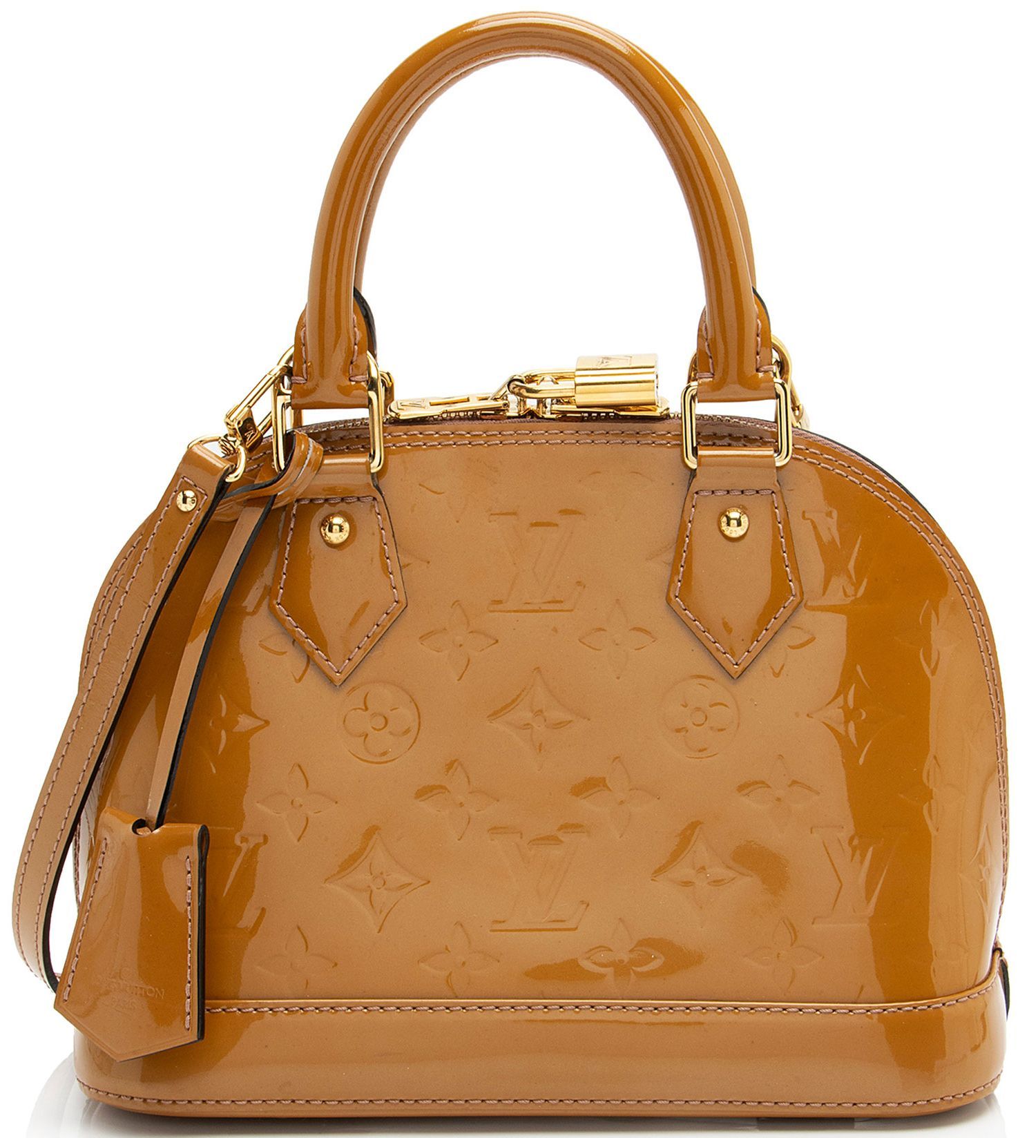 Louis Vuitton Monogram Vernis Alma BB Satchel
