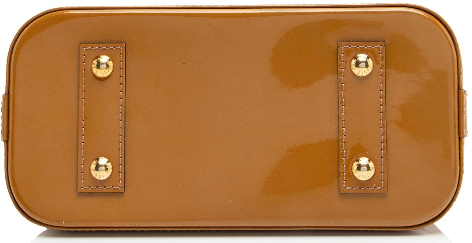 Louis Vuitton Monogram Vernis Alma BB Satchel