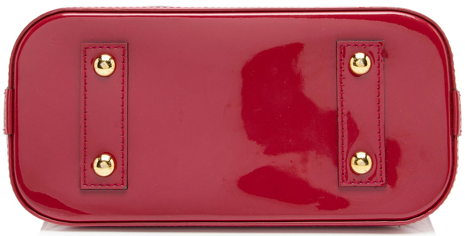 Louis Vuitton Monogram Vernis Alma BB Satchel