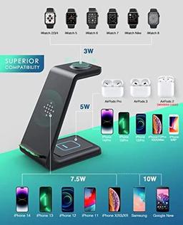Lovis 3in1 Fast Charging Wireless Charging Station
