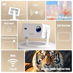 Magcubic L018 650 ANSI Smart Portable Projector