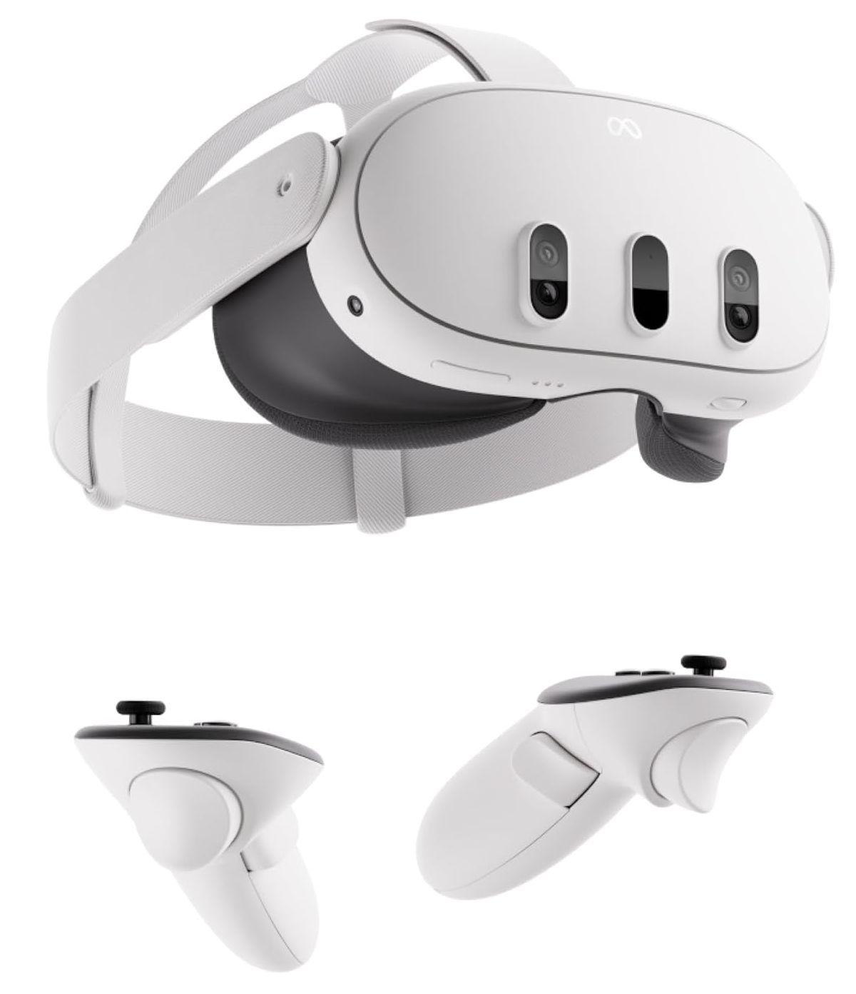 Refurbished Meta Quest 3 VR Headset Controllers & Charger - Reebelo United Kingdom