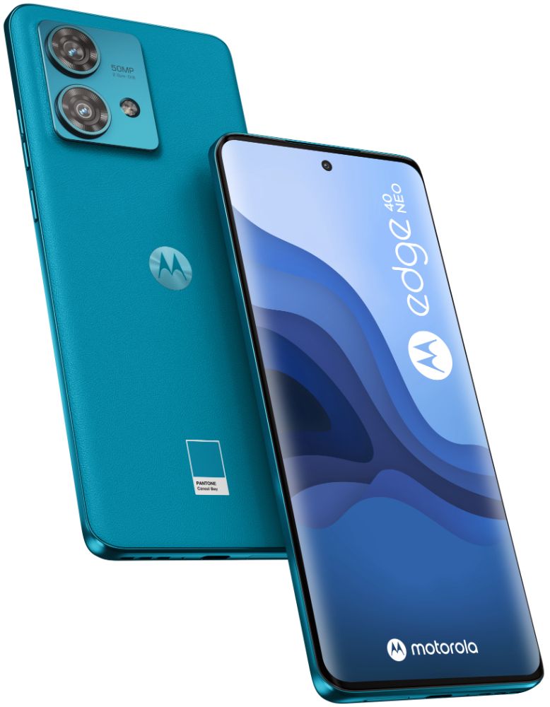 Motorola Edge 40 Neo - 256GB - 8GB RAM - 2 Physical SIM - Caneel Bay - Unlocked