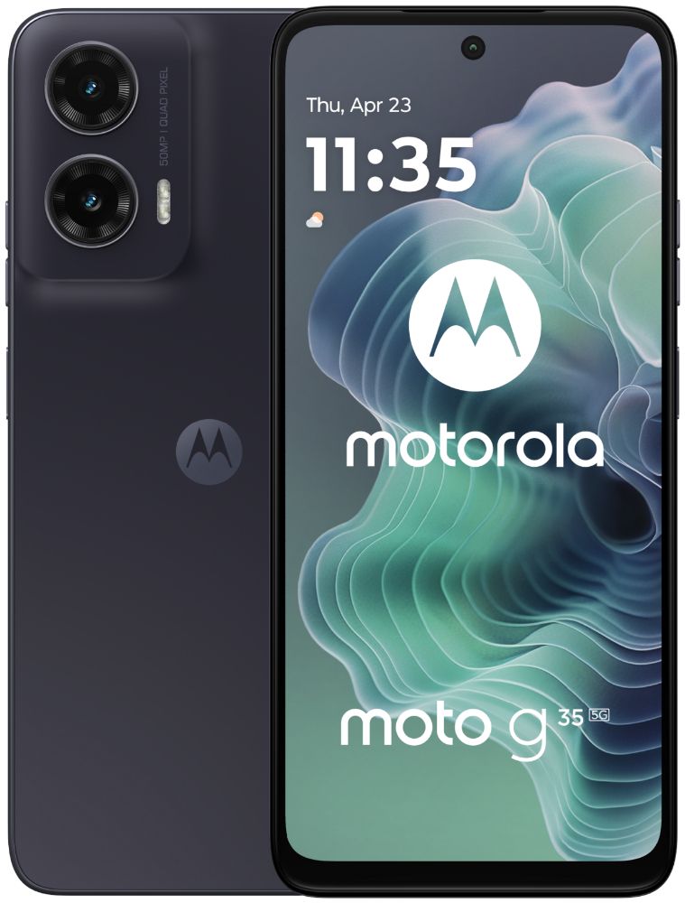 Motorola G35 - 128GB - 4GB RAM - 2 Physical SIM - Midnight Black - Unlocked