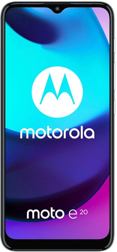 Motorola Moto E20 - 32GB - 2GB RAM - Aqua Blue - Unlocked