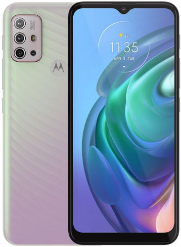 Motorola Moto G10 - 64GB - 2 Physical SIM - Iridescent Pearl - Unlocked