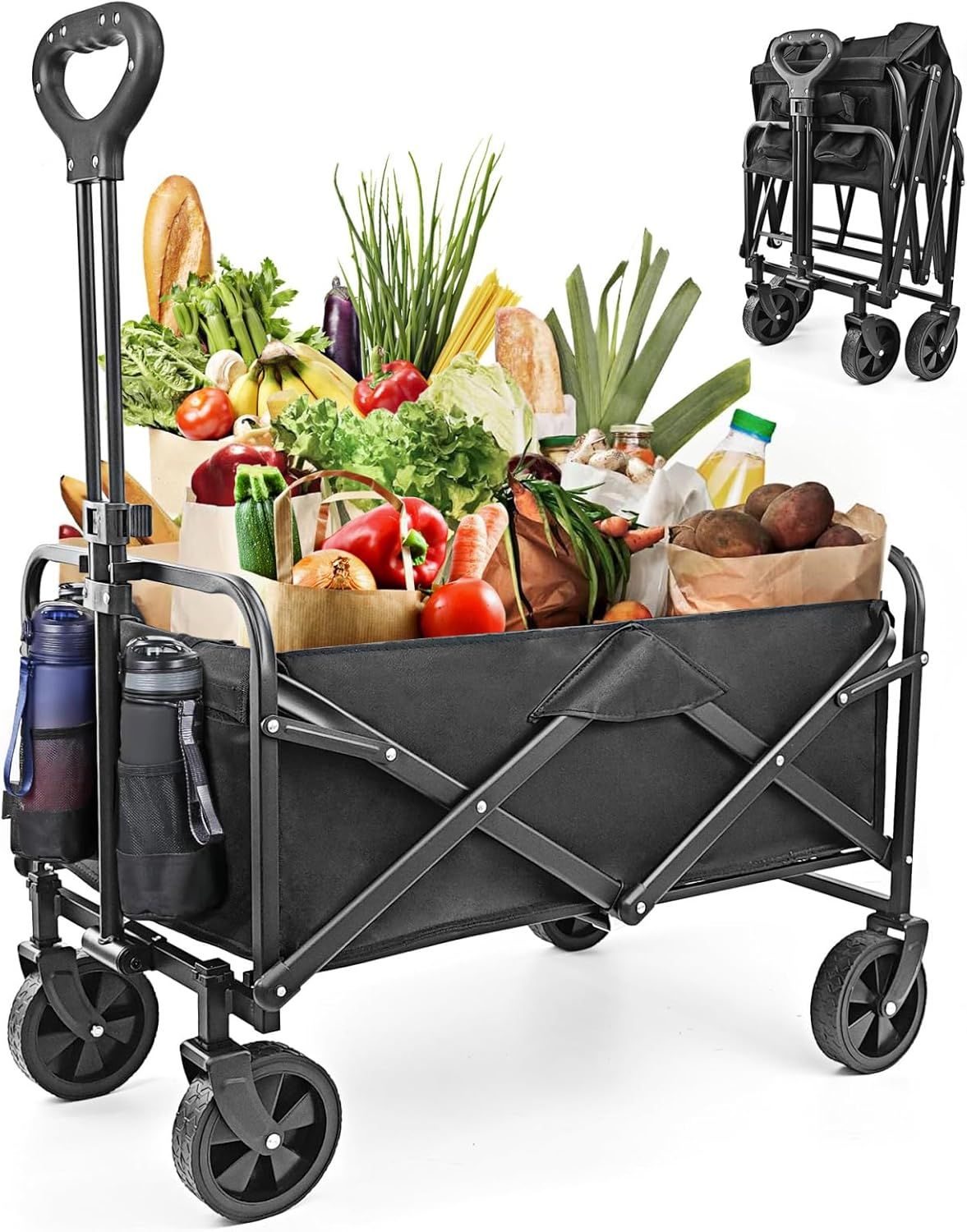 Neo-Tec Collapsible Foldable Wagon Bike