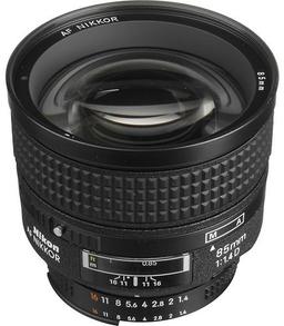 Nikon AF NIKKOR 85mm F1.4D IF Lens