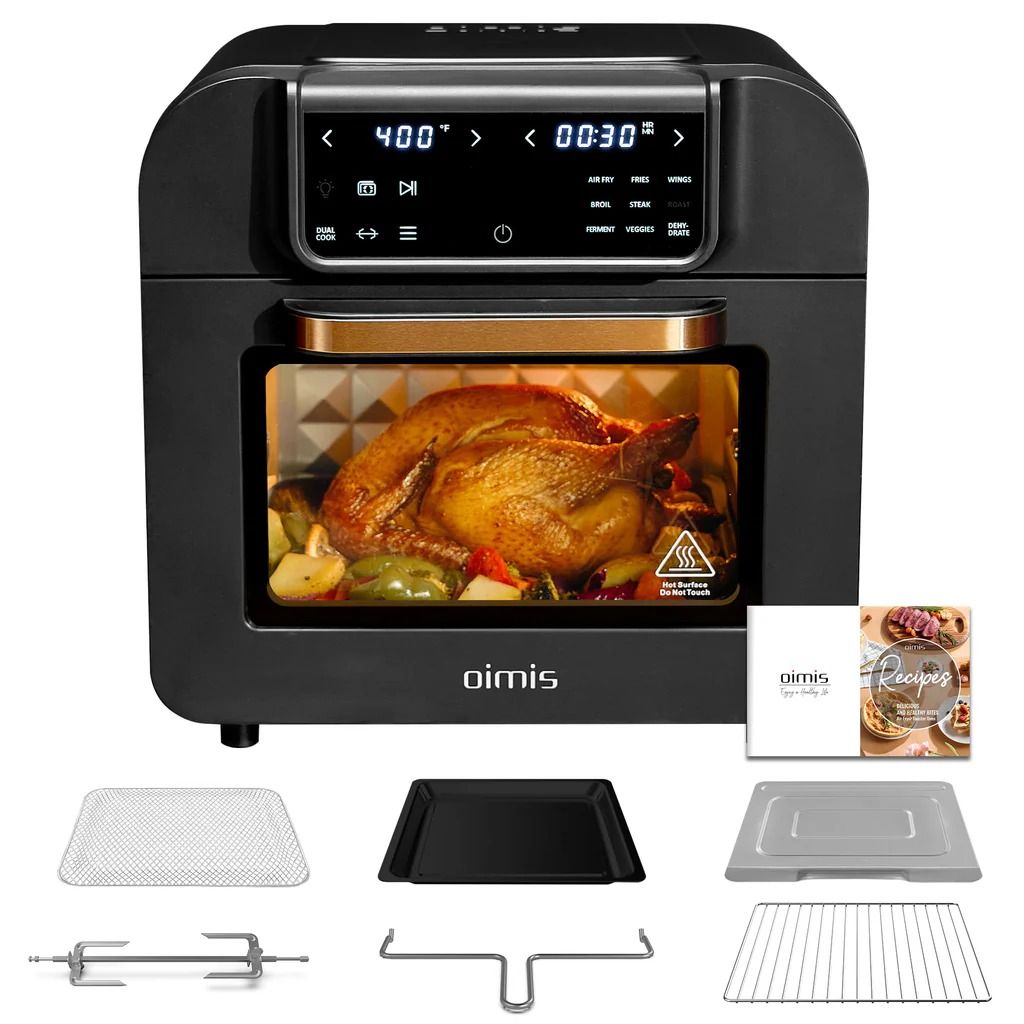 OIMIS OM-30D-RC3 17QT Air Fryer Toaster Oven