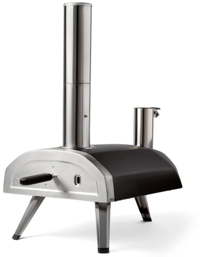 Ooni Fyra 12" Wood Pellet Outdoor Pizza Oven - Black/Silver