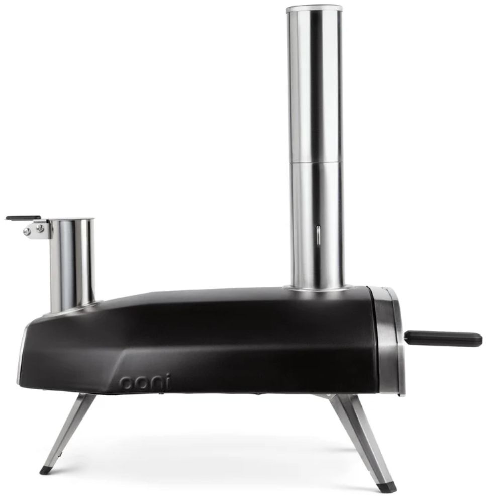 Ooni Fyra 12" Wood Pellet Outdoor Pizza Oven - Black/Silver