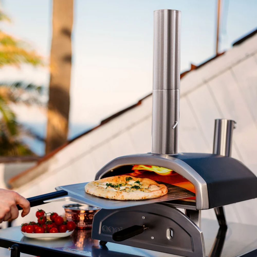 Ooni Fyra 12" Wood Pellet Outdoor Pizza Oven - Black/Silver