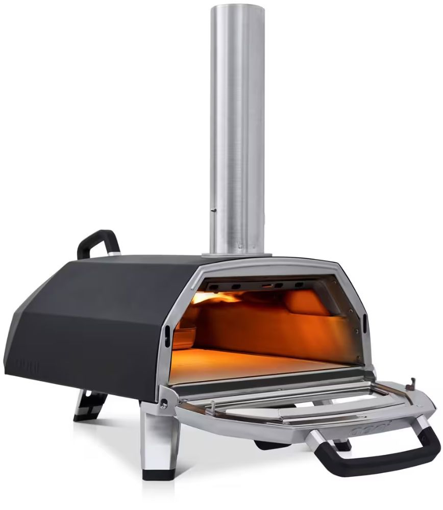 Ooni Karu 16 Multi-Fuel Pizza Oven - Black/Silver