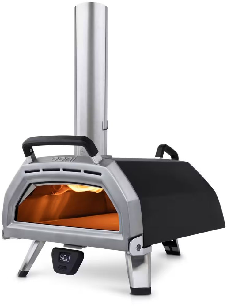 Ooni Karu 16 Multi-Fuel Pizza Oven - Black/Silver