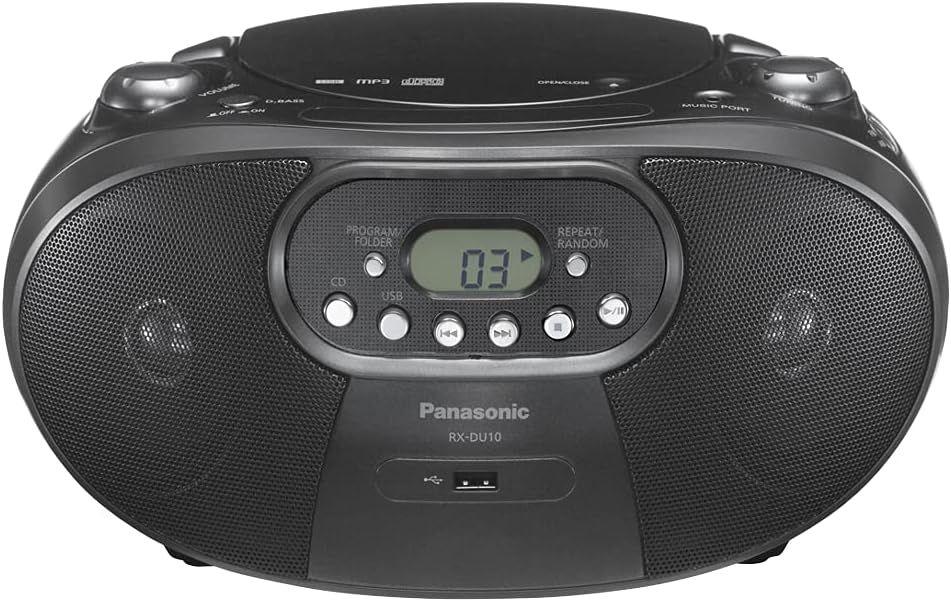 Panasonic RX-DU10 Portable AM/FM Radio with CD Player