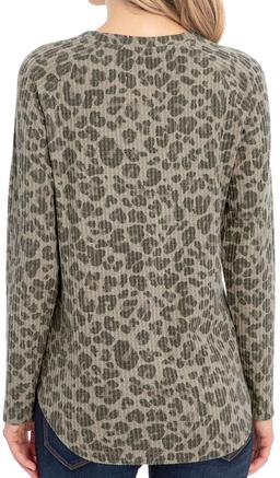 Peace & Pearls Women's Waffle Knit Tunic S