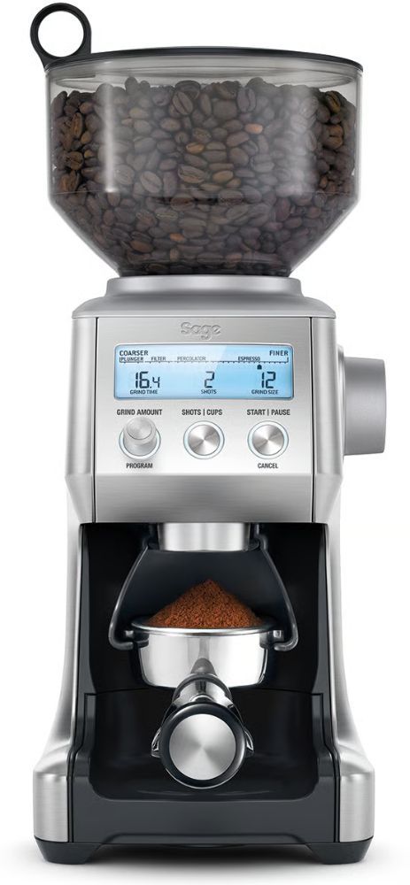 Sage BCG820 the Smart Grinder Pro Coffee Grinder - Excellent - Brushed Stainless Steel