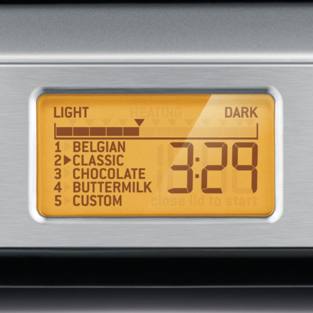 Sage BWM620 the Smart Waffle Pro Waffle Maker - Excellent - Brushed Stainless Steel