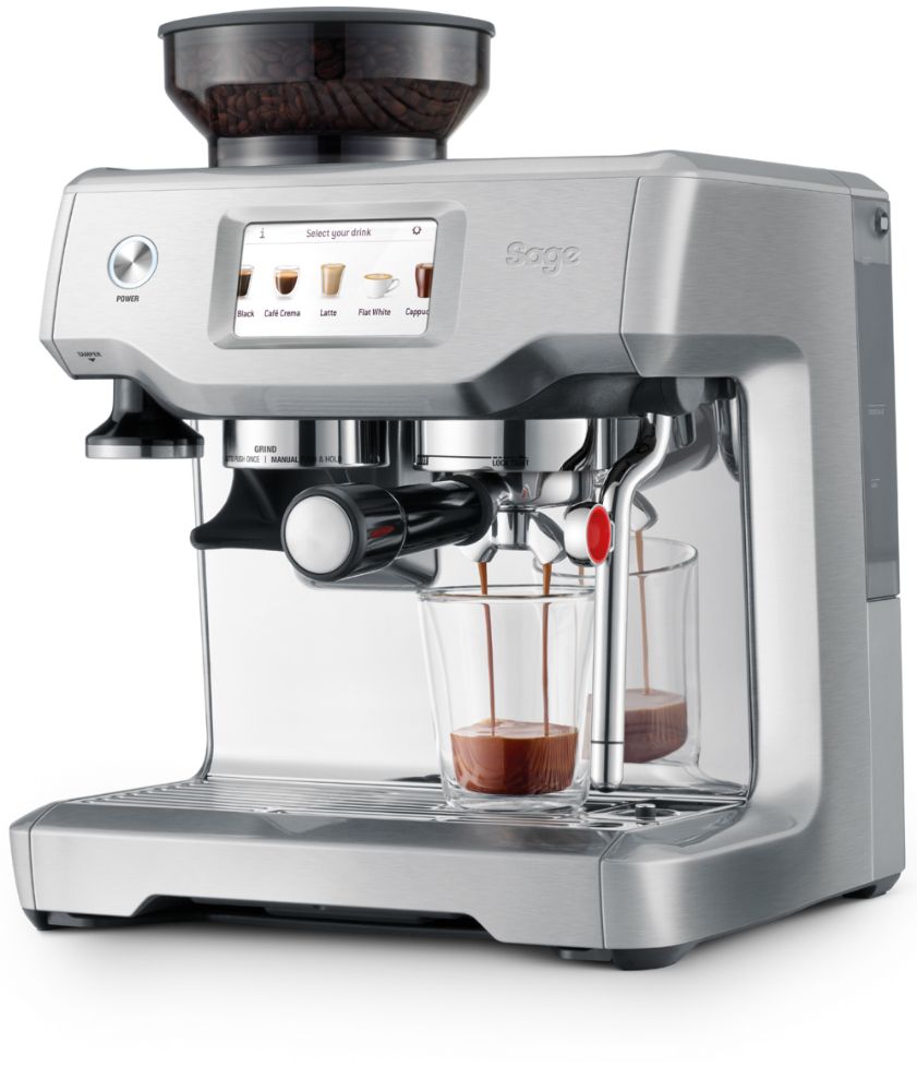 Sage SES880 the Barista Touch Espresso Machine - Black Truffle