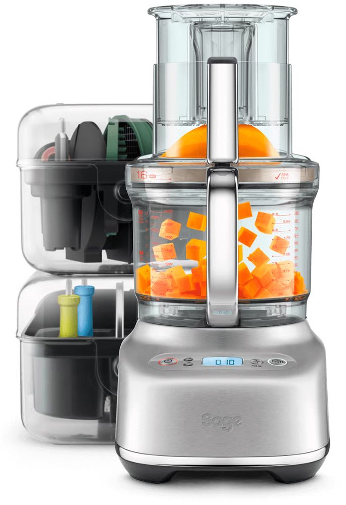 Sage SFP838 the Paradice 16 Food Processor - Brush Stainless Steel