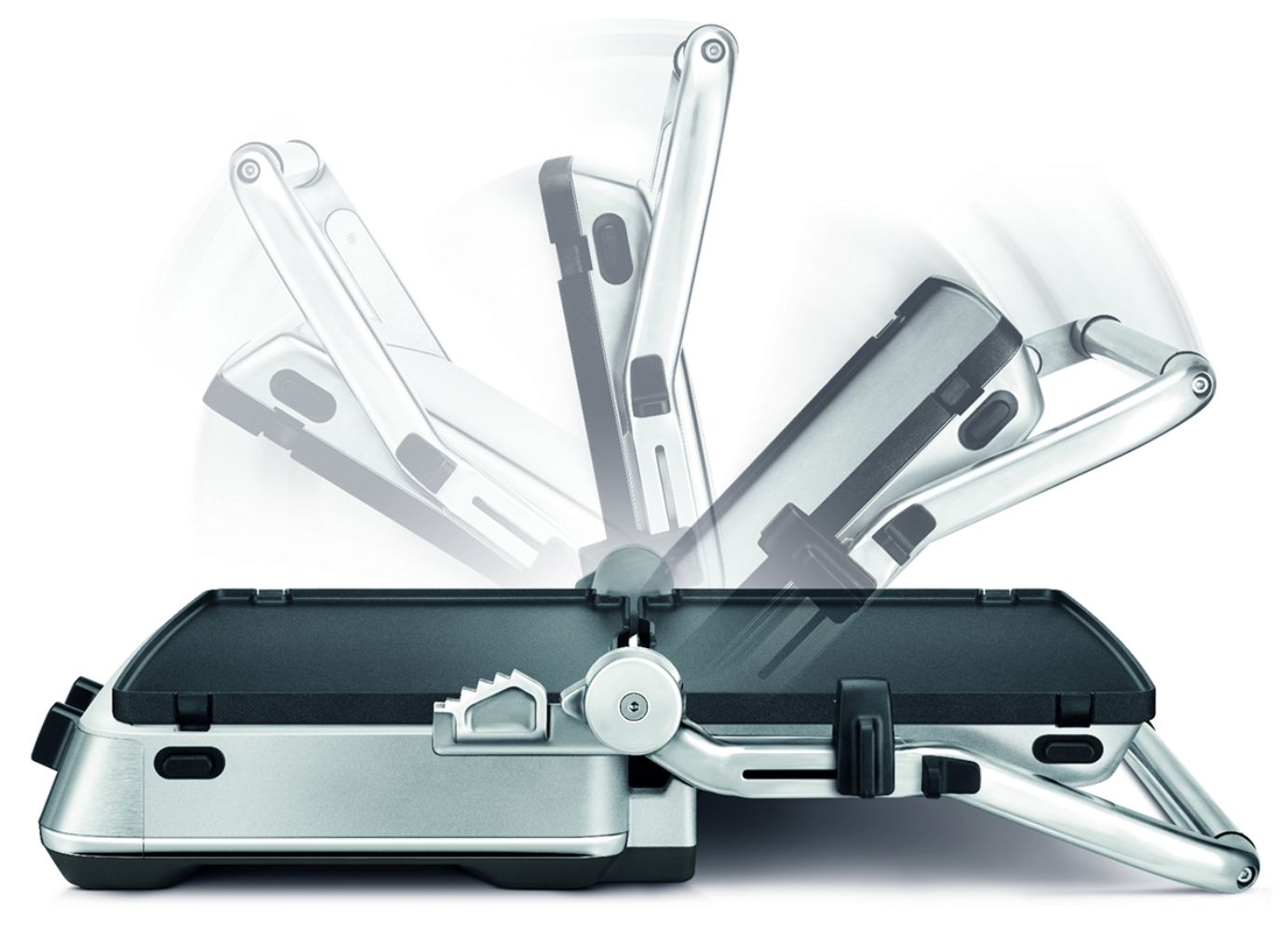 Sage SGR700 the BBQ & Press Grill & Sandwich Maker - Excellent - Brushed Stainless Steel