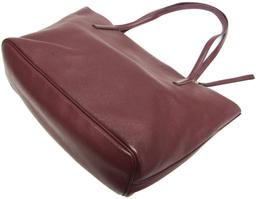 Salvatore Ferragamo Gancini Leather Tote Bag