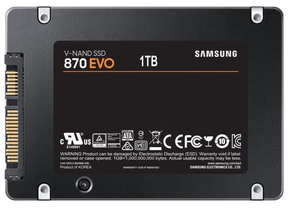 Refurbished Samsung 870 EVO SATA III 2.5" Internal SSD - Reebelo United Kingdom