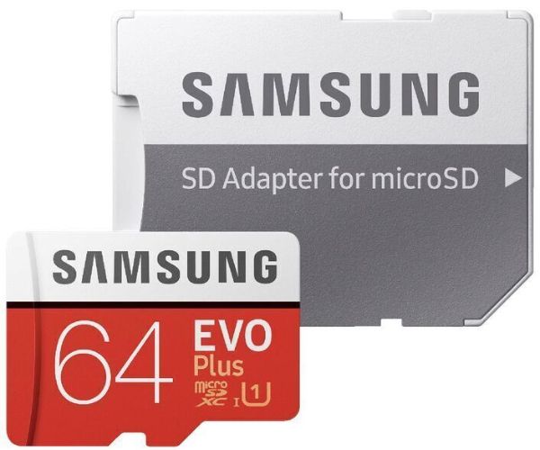 Samsung Evo Plus MicroSDXC with SD Adapter