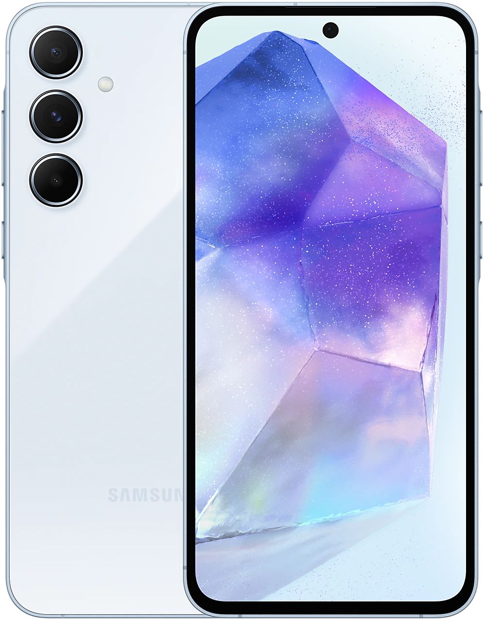 Galaxy A55 - 128GB - 8GB RAM - Dual Sim - Awesome Iceblue - Unlocked