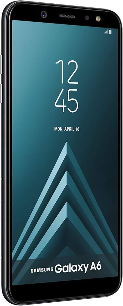 Galaxy A6 (2018) - 32GB - 3GB RAM - 2 Physical SIM - Black - Unlocked