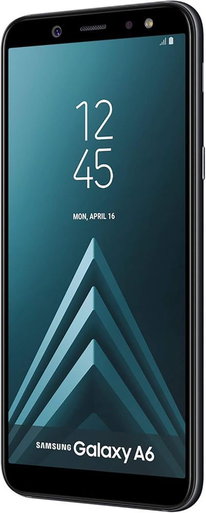 Galaxy A6 (2018) - 32GB - 3GB RAM - 2 Physical SIM - Black - Unlocked