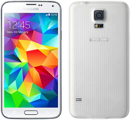 Galaxy S5 - 16GB - 1 Physical SIM - Shimmery White - Unlocked