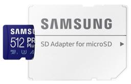 Samsung Pro Plus microSDXC Card with Adapter 180MB/s