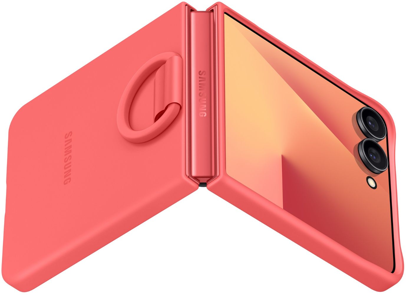 Samsung Ring Phone Case (Silicone) for Galaxy Z Flip7