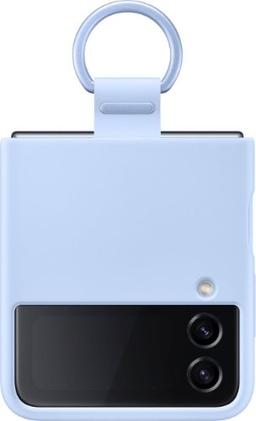 Samsung Silicone Phone Cover with Ring for Galaxy Z Flip4