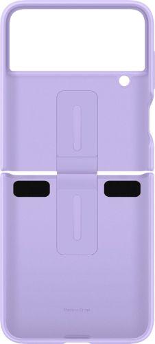 Samsung Silicone Phone Cover with Ring for Galaxy Z Flip4
