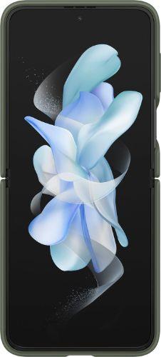 Samsung Silicone Phone Cover with Ring for Galaxy Z Flip4