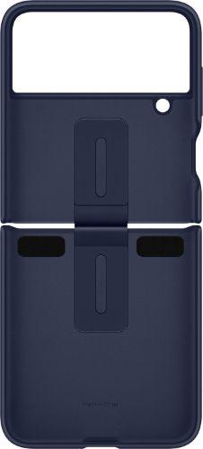 Samsung Silicone Phone Cover with Ring for Galaxy Z Flip4
