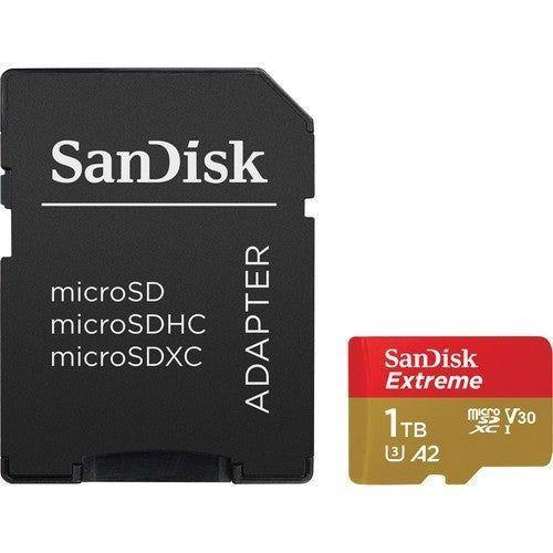 SanDisk Extreme microSD UHS-I Card (Up to 160MB/s) with Adapter