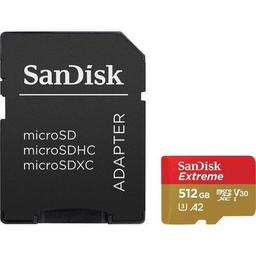 SanDisk Extreme microSD UHS-I Card (Up to 160MB/s) with Adapter