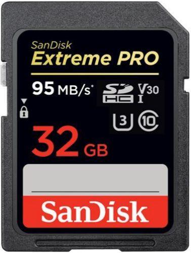 SanDisk Extreme PRO SDHC/SDXC UHS-I Memory Card (95MB/s)