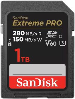 SanDisk Extreme PRO SDXC UHS-II Memory Card (280MB/s)