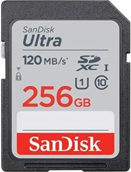 Sandisk Ultra SDHC C10 UHS-I Memory Card (120MB/s)