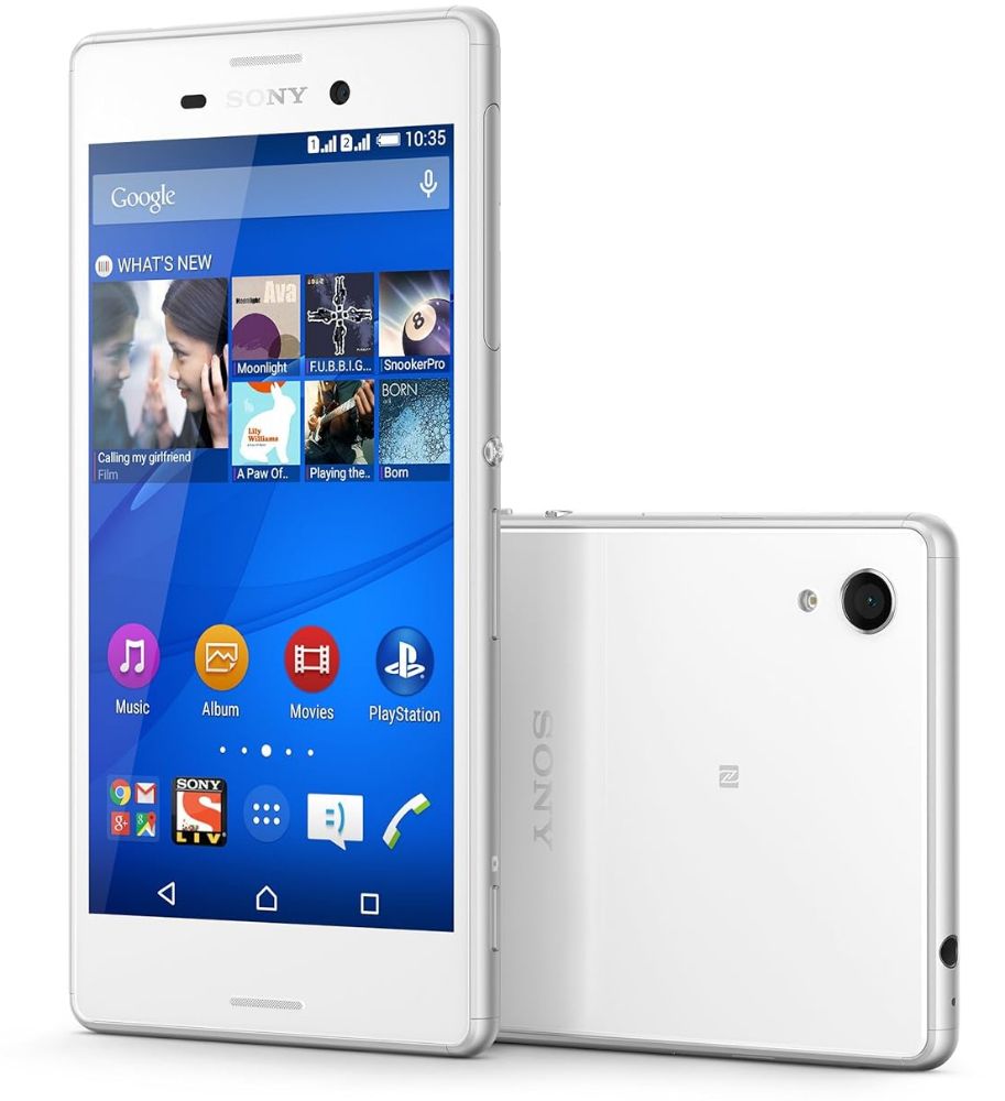Sony Xperia M4 Aqua - 8GB - 2 Physical SIM - White - Unlocked