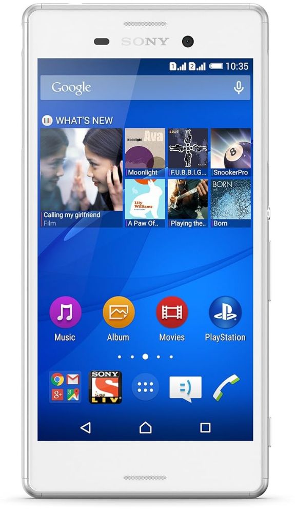 Sony Xperia M4 Aqua - 8GB - 2 Physical SIM - White - Unlocked