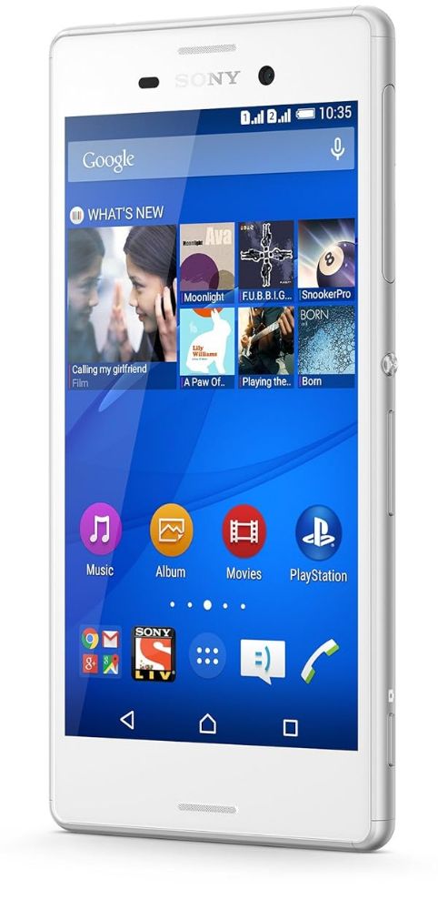Sony Xperia M4 Aqua - 8GB - 2 Physical SIM - White - Unlocked